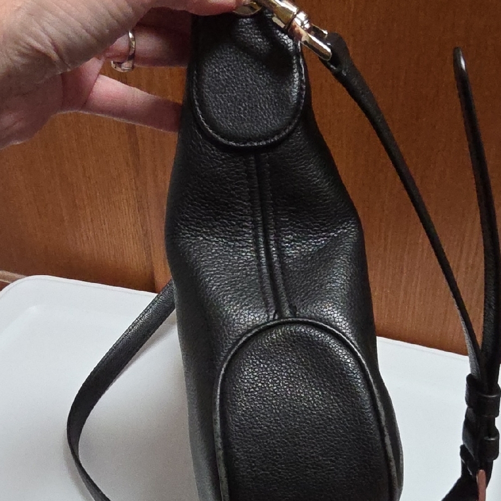 Kate Spade Black Pebbled Leather Crossbody with 2 Different Straps - Picture 8 of 16
